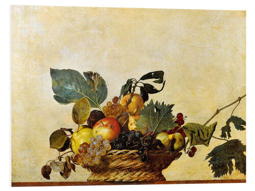 Obraz na PCV Basket of Fruit