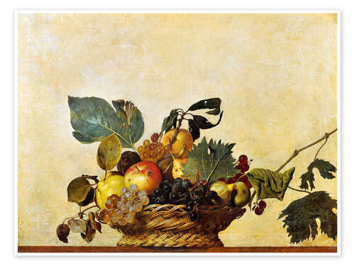 Plakat Basket of Fruit