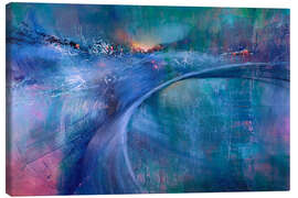 Canvas print Blue Energy