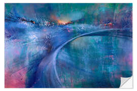 Wall sticker Blue Energy