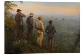 Foam board print Explorers at Dawn - Felipe Hora
