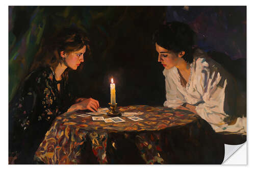 Sticker mural The Fortune Teller