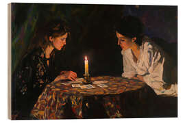 Print på træ The Fortune Teller