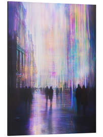 Alubild Leuchtender Times Square - Felipe Hora