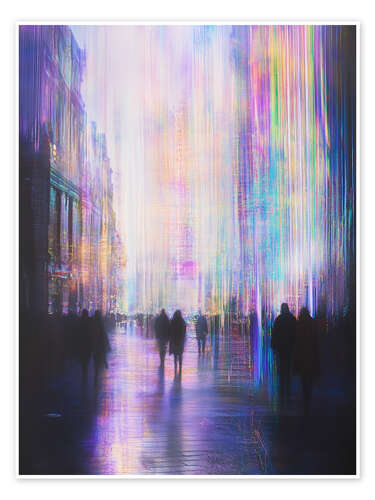 Póster Luminous Times Square