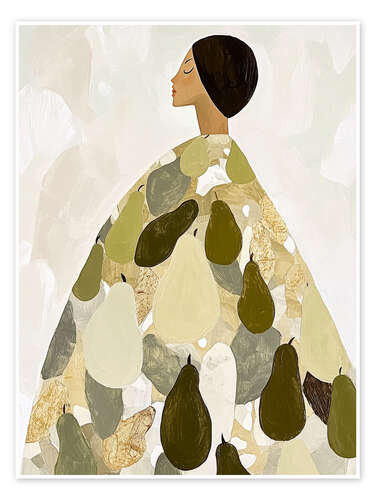 Plakat Golden Green Queen