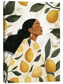 Lerretsbilde The Lemon Goddess - DejaReve