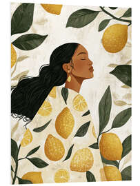 Foam board print The Lemon Goddess - DejaReve