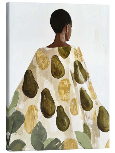 Tableau sur toile Avocado Muse