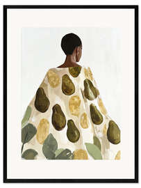 Framed art print Avocado Muse - DejaReve