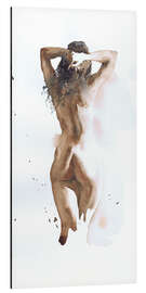 Aluminium print Watercolour erotic