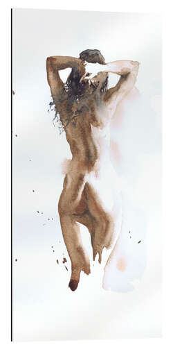 Cuadro de plexi-alu Watercolour erotic