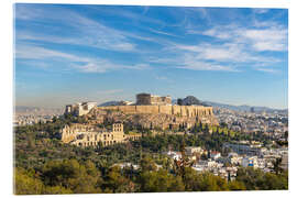 Acrylglasbild Majestätischer Blick auf die Akropolis von Athen - George Pachantouris