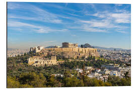 Alubild Majestätischer Blick auf die Akropolis von Athen - George Pachantouris