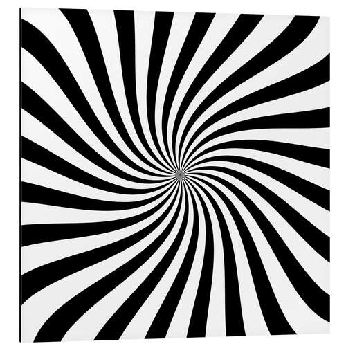 Aluminium print The Lines Meet in the Centre
