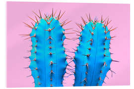 Acrylic print My Little Blue Cactus