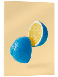 Acrylic print Dance of the Blue Lemon