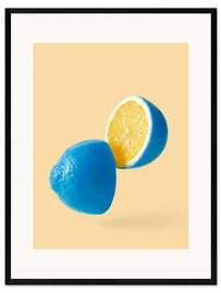 Framed art print Dance of the Blue Lemon