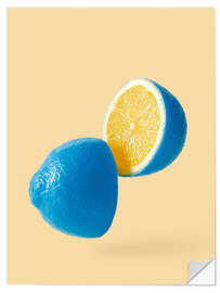 Wall sticker Dance of the Blue Lemon