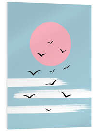 Gallery Print Sunset Birds