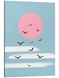 Magnettafel Sunset Birds