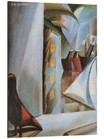 Magnettafel Ein Hafen im Mondschein, 1924