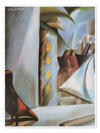 Poster A Harbor in the Moonlight, 1924