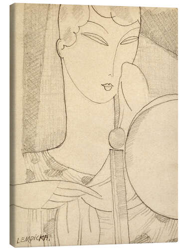 Canvas print Fashion drawing