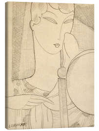 Canvas print Fashion drawing - Tamara de Lempicka
