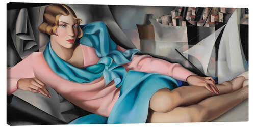 Tableau sur toile Portrait of Arlette Boucard, 1928
