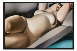 Gerahmter Kunstdruck Die Schöne Rafaela II - Tamara de Lempicka