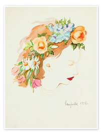 Wandbild Flora, 1933 - Tamara de Lempicka