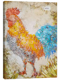 Canvas print The Rooster - Tamara de Lempicka