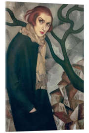 Acrylic print Her Sadness - Tamara de Lempicka