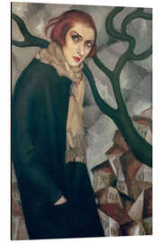 Alubild Ihre Traurigkeit