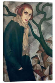 Tableau sur toile Her Sadness - Tamara de Lempicka