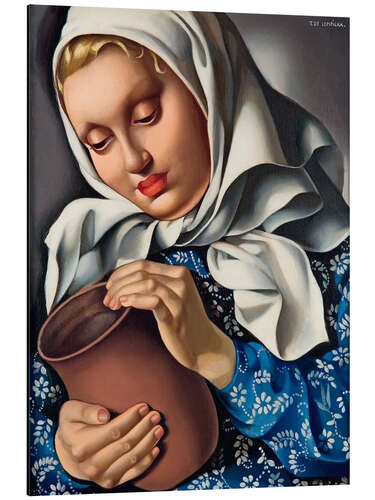 Obraz na aluminium Peasant with a Pitcher, 1937