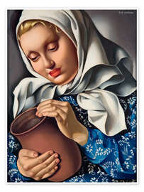 Plakat Peasant with a Pitcher, 1937