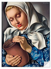 Naklejka na ścianę Peasant with a Pitcher, 1937