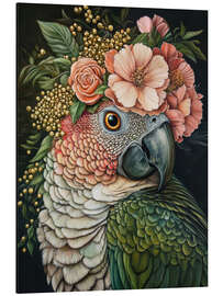 Aluminium print Regal Feathers - DejaReve