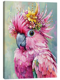 Canvastavla The Parrot’s Grace - DejaReve