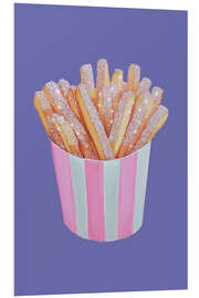 Bilde på skumplate Glittery French Fries