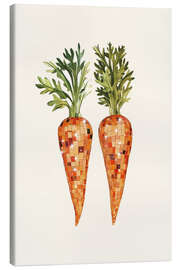 Canvastavla Disco Carrot Art