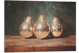 Gallery Print Stillleben mit goldenen Birnen