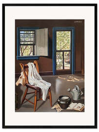 Framed art print Studio in the country