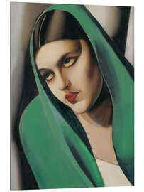 Alubild Der Grüne Schleier