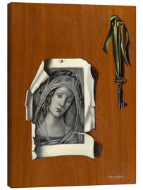 Canvas print Trompe l'oeil painting Botticelli, 1946 - Tamara de Lempicka