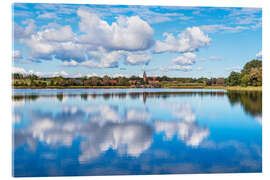 Acrylic print View of Serrahn on Lake Krakow - Rico Ködder