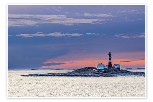 Plakat The Landegode Lighthouse, Norway