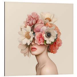 Aluminium print Floral Beauty